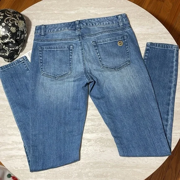 NWT Rare Micheal Kors Embroidered Skinny Jeans *4 - Picture 5 of 7